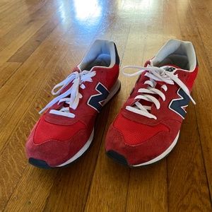Men’s Red New Balance Walking Sneakers